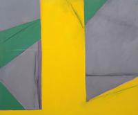 Large Robert Kiley Abstract Painting, 72W - Sold for $4,160 on 05-24-2025 (Lot 23).jpg